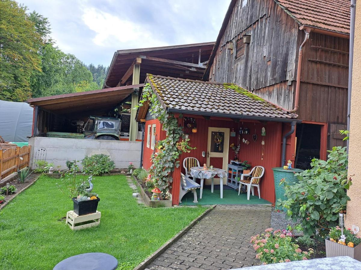 Ferienwohnung Sonja Mit Garten Und Freisitz Steinwiesen Eksteriør billede